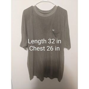 Ariat Rebar Shirt Men's XL Green Pocket Tee